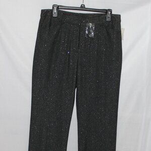 Spanner Grey Fully Lined Glitter Flannel Trousers